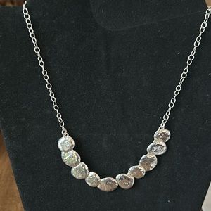 Silpada silver N1984 still shining necklace